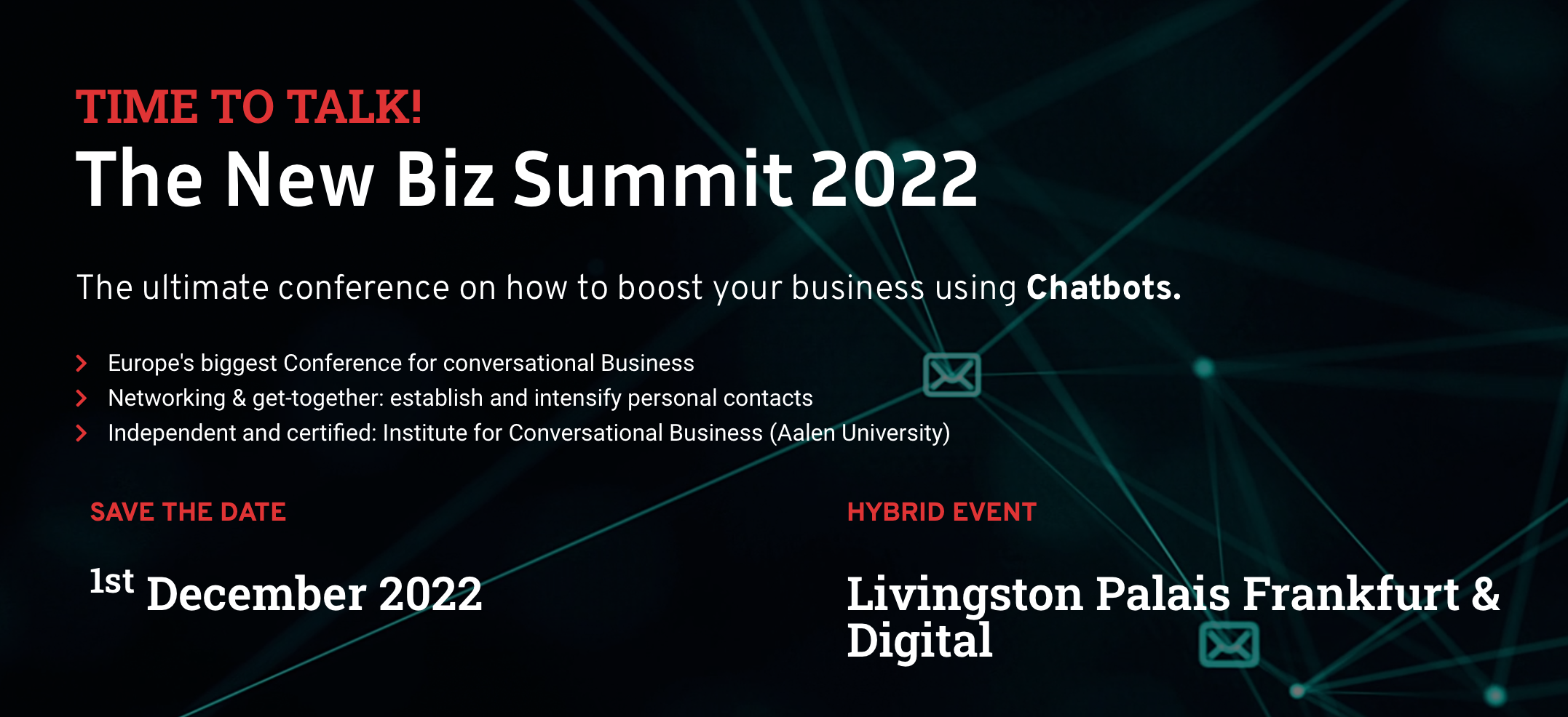 TIME TO TALK! The New Biz Summit 2022
